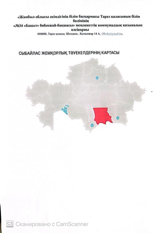 Сыбайлас жемқорлық  тәуекелдерінің картасы